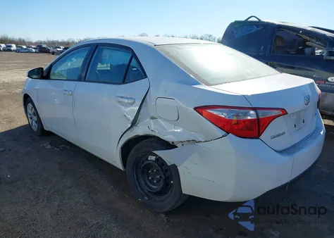 2016 Toyota Corolla Le from USA, damaged, VIN 5YFBURHE6GP534637
